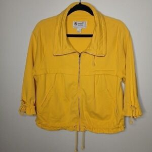 Vintage‎ Jacket - Yellow - One World